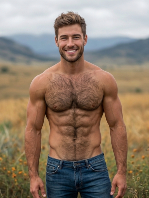 Hairy Men Image 10. Sexy men, hot hunks, muscular men, shirtless men.