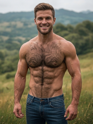 Hairy Men Image 4. Sexy men, hot hunks, muscular men, shirtless men.