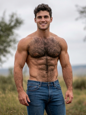 Hairy Men Image 7. Sexy men, hot hunks, muscular men, shirtless men.